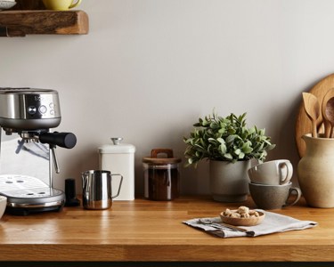 For the perfect coffee shop experience, at home