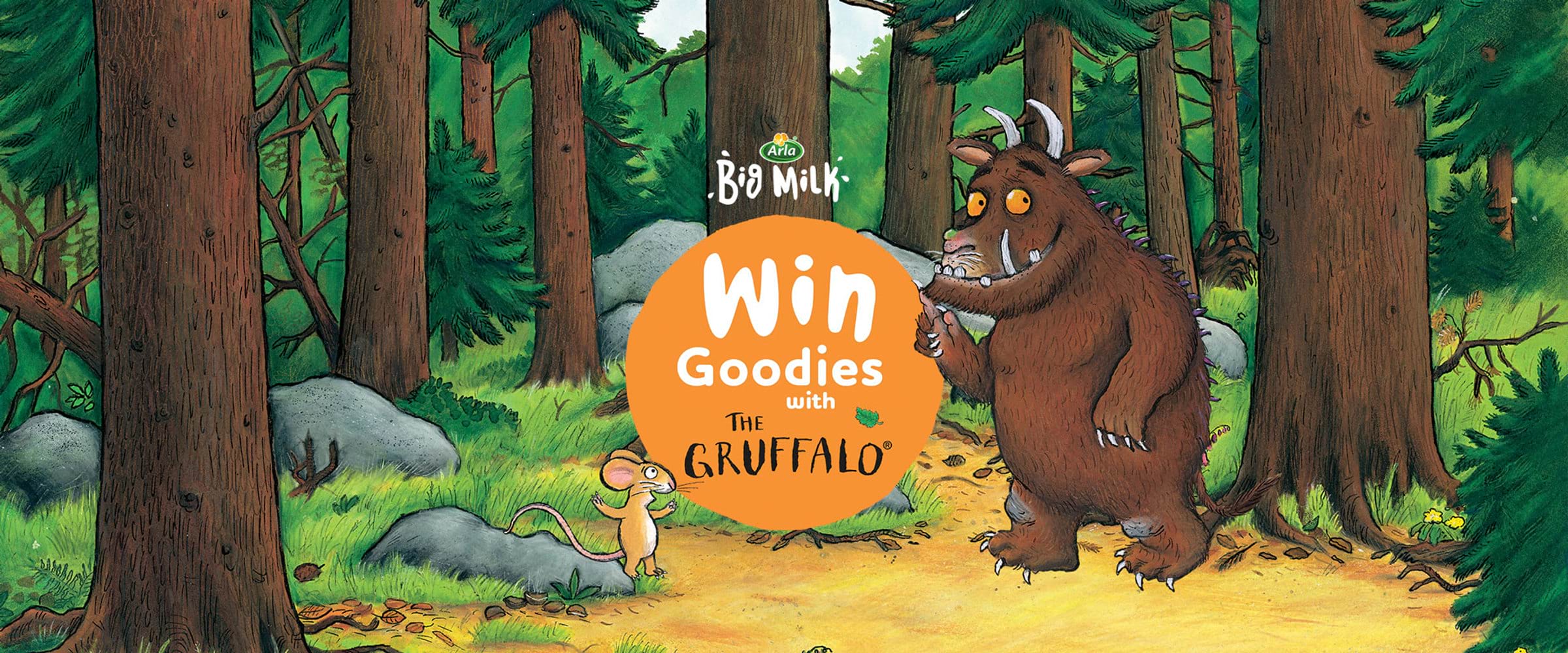 The Gruffalo Arla Big Milk | Arla UK