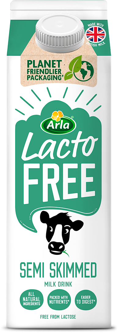 Arla Lactofree Semi Skimmed Milk Drink 1L | Arla UK