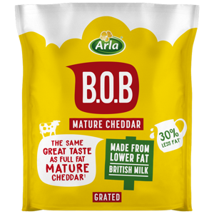 Arla B.O.B. Grated Mature Cheddar 180g