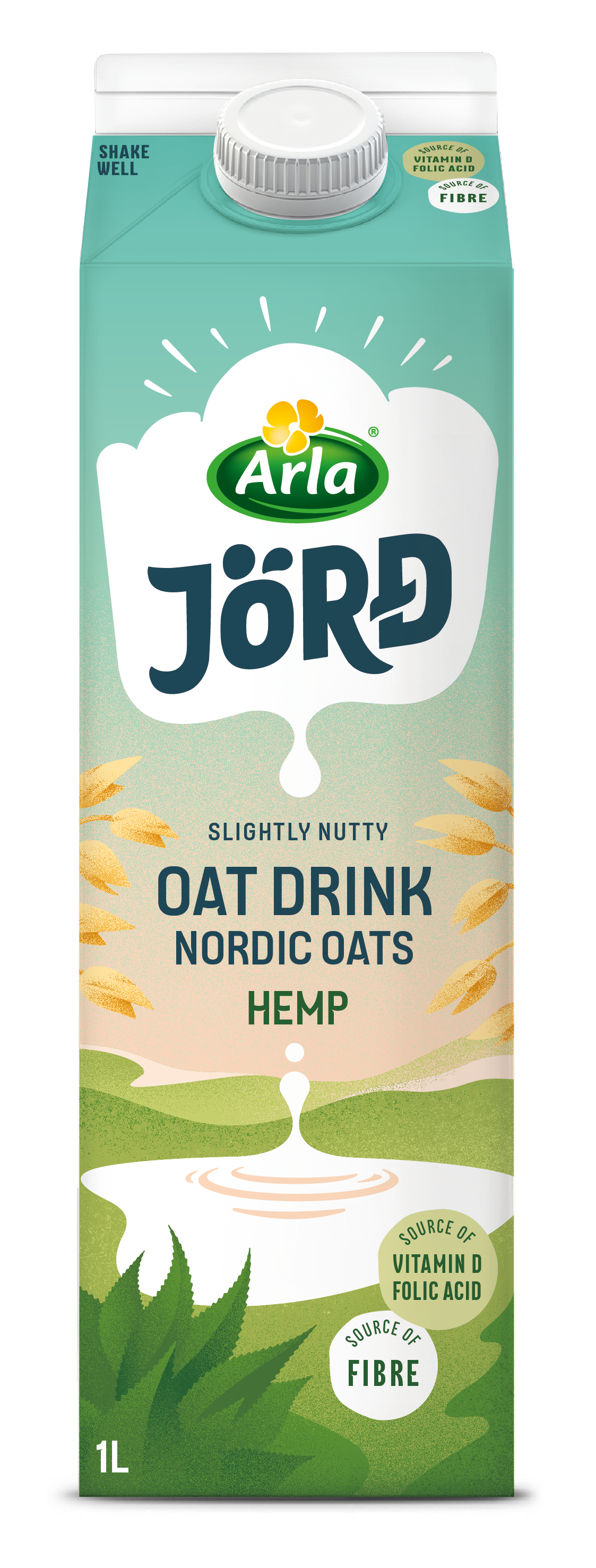 Arla Jörd Arla Jörd Oat And Hemp Drink 1L | Arla UK